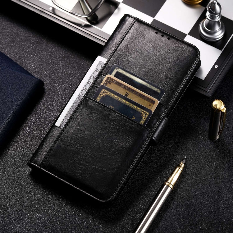 For Samsung Galaxy S23 Ultra 5G Simple 6-Card Wallet Leather Phone Case(Black)