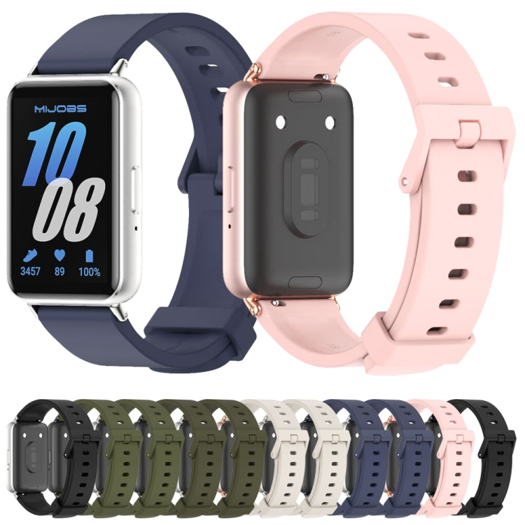 Mijobs Silicone Watch Band, For Samsung Galaxy Fit 3