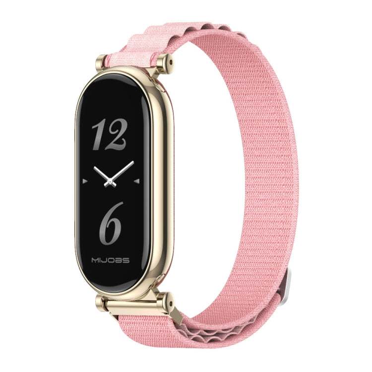 Mijobs GT4 Nylon Breathable Watch Band, For Xiaomi Smart Band 10 / 9 / 8