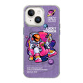 Illustration Pattern Radiation Design Full Coverage Shockproof Phone Case, For iPhone 15, For iPhone 14