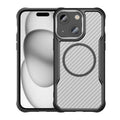 Carbon Fiber Texture MagSafe Translucent Phone Case, For iPhone 15, For iPhone 14 / 13, For iPhone 14 Pro, For iPhone 14 Pro Max, For iPhone 13 Pro Max, For iPhone 13 Pro