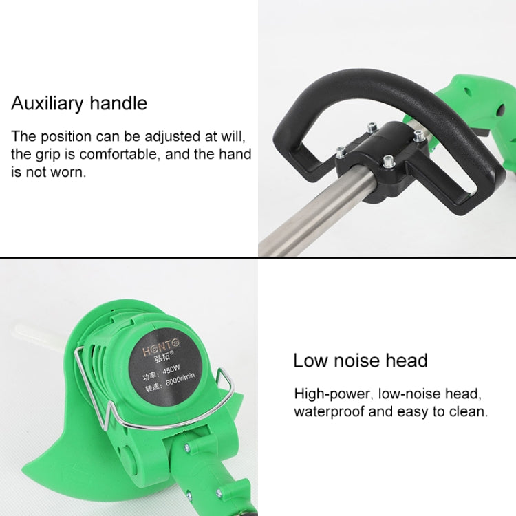 36V Portable Rechargeable Electric Lawn Mower Weeder