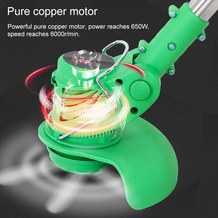 36V Portable Rechargeable Electric Lawn Mower Weeder