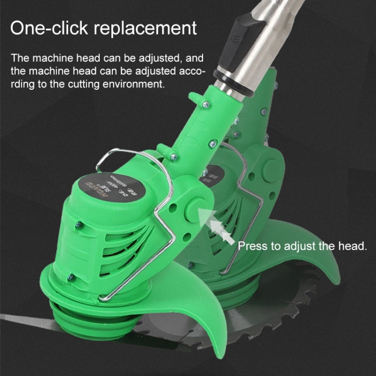 36V Portable Rechargeable Electric Lawn Mower Weeder