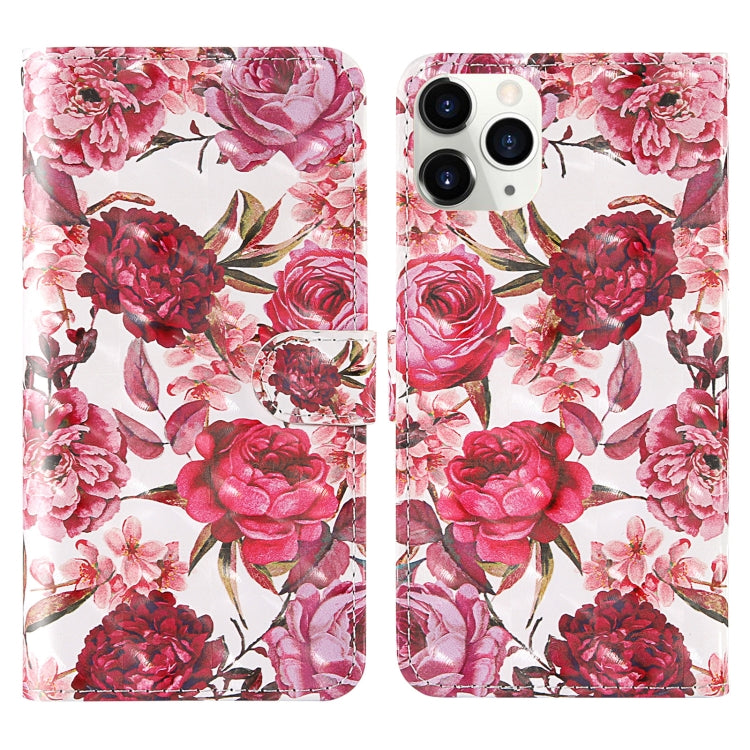 3D Painting Colored Drawing Pattern Horizontal Flip TPU + PU Leather Case with Holder & Card Slots & Wallet & Lanyard, For iPhone 12 mini, For iPhone 12 / 12 Pro, For iPhone 12 Pro Max