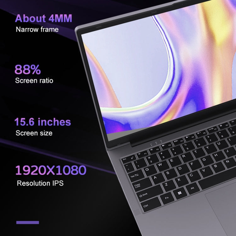 Jumper EZbook X8 15.6 inch Laptop, Windows 11 Intel Alder Lake i5-12450H Octa Core
