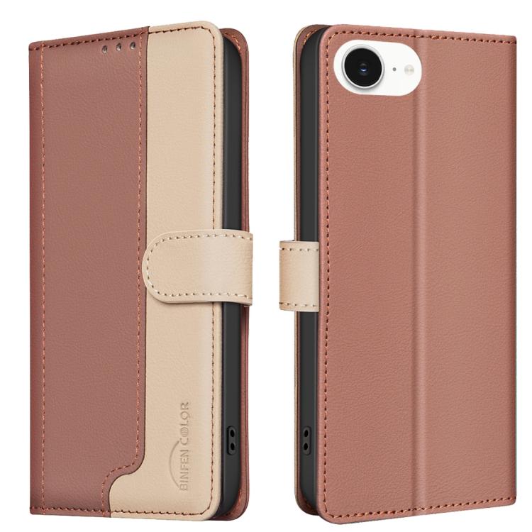 Color Matching RFID Anti-theft Leather Phone Case, For iPhone 17e / 16e, For iPhone 17 Pro Max, For iPhone 17 Pro, For iPhone 17