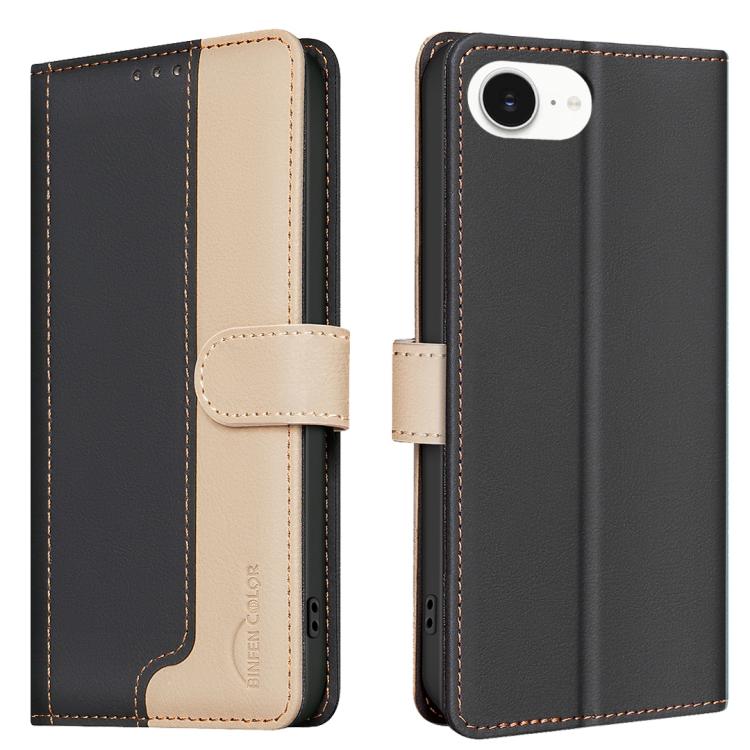 Color Matching RFID Anti-theft Leather Phone Case, For iPhone 17e / 16e, For iPhone 17 Pro Max, For iPhone 17 Pro, For iPhone 17