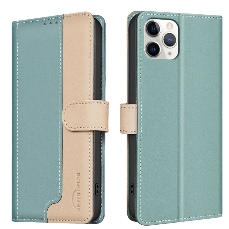 Color Matching RFID Anti-theft Leather Phone Case, For iPhone SE 2022 / SE 2020 / 8 / 7, For iPhone 13 Pro Max, For iPhone 13 Pro, For iPhone 12 Pro / 12