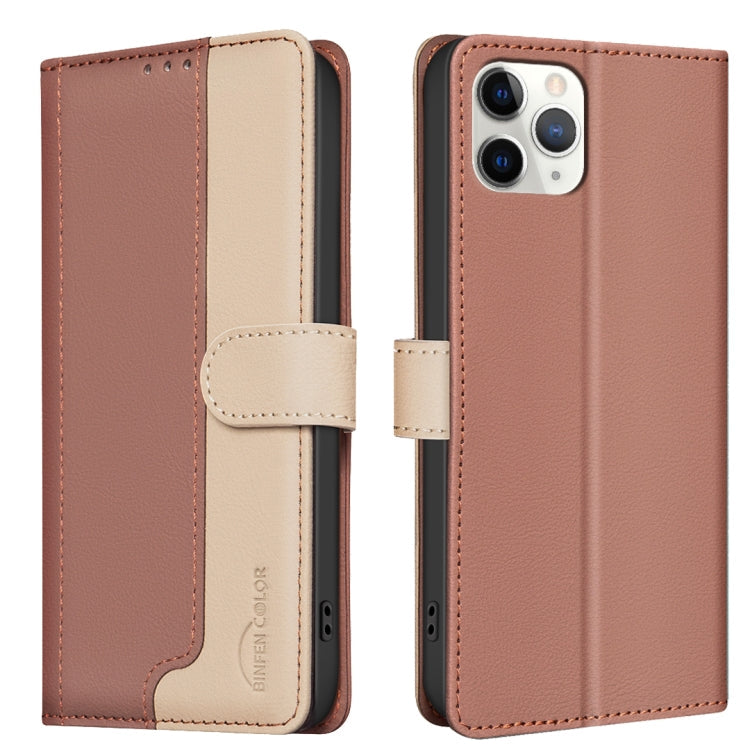Color Matching RFID Anti-theft Leather Phone Case, For iPhone SE 2022 / SE 2020 / 8 / 7, For iPhone 13 Pro Max, For iPhone 13 Pro, For iPhone 12 Pro / 12