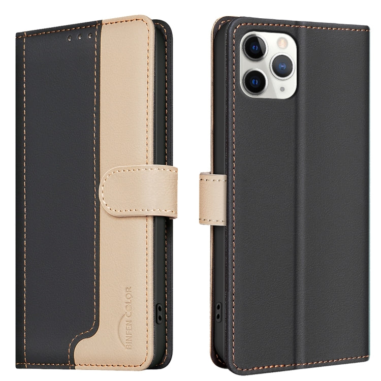 Color Matching RFID Anti-theft Leather Phone Case, For iPhone SE 2022 / SE 2020 / 8 / 7, For iPhone 13 Pro Max, For iPhone 13 Pro, For iPhone 12 Pro / 12