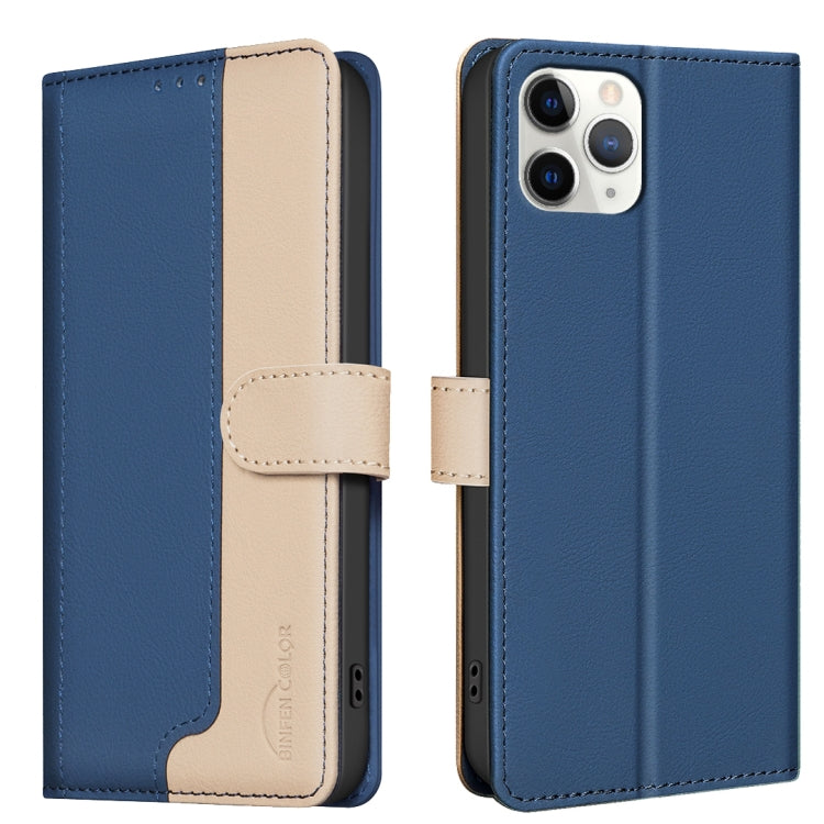 Color Matching RFID Anti-theft Leather Phone Case, For iPhone SE 2022 / SE 2020 / 8 / 7, For iPhone 13 Pro Max, For iPhone 13 Pro, For iPhone 12 Pro / 12