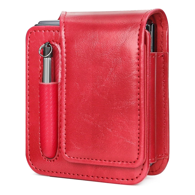 VIETAO Retro Thinking Series PU Shockproof Phone Bag, Without Pen, For Samsung Galaxy Z Flip 3 / 4 / 5 / 6, For Samsung Galaxy Z Fold 3 / 4 / 5 / 6