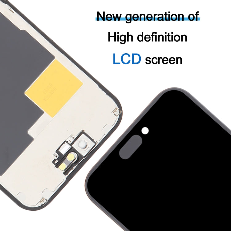 YK OLED LCD Screen, Remove IC Need Professional Repair, For iPhone 15 Pro(Incell), For iPhone 14 Pro(Incell)