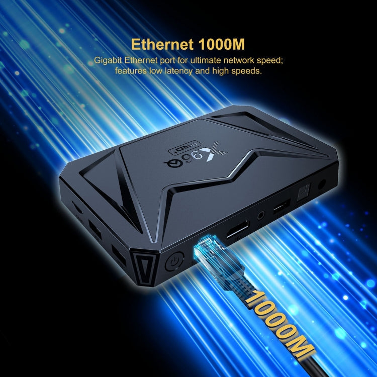 X96Q Pro+ Cortex-A55 Android 14 Octa-core CPU 4K HD Internet Set-top Box, 2GB+16GB, 4GB+32GB, 4GB+64GB