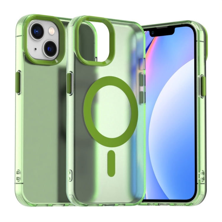Candy Magsafe PC Hybrid TPU Phone Case, For iPhone 15 Pro, For iPhone 15 Plus, For iPhone 15