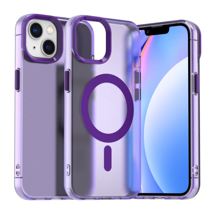 Candy Magsafe PC Hybrid TPU Phone Case, For iPhone 15 Pro, For iPhone 15 Plus, For iPhone 15