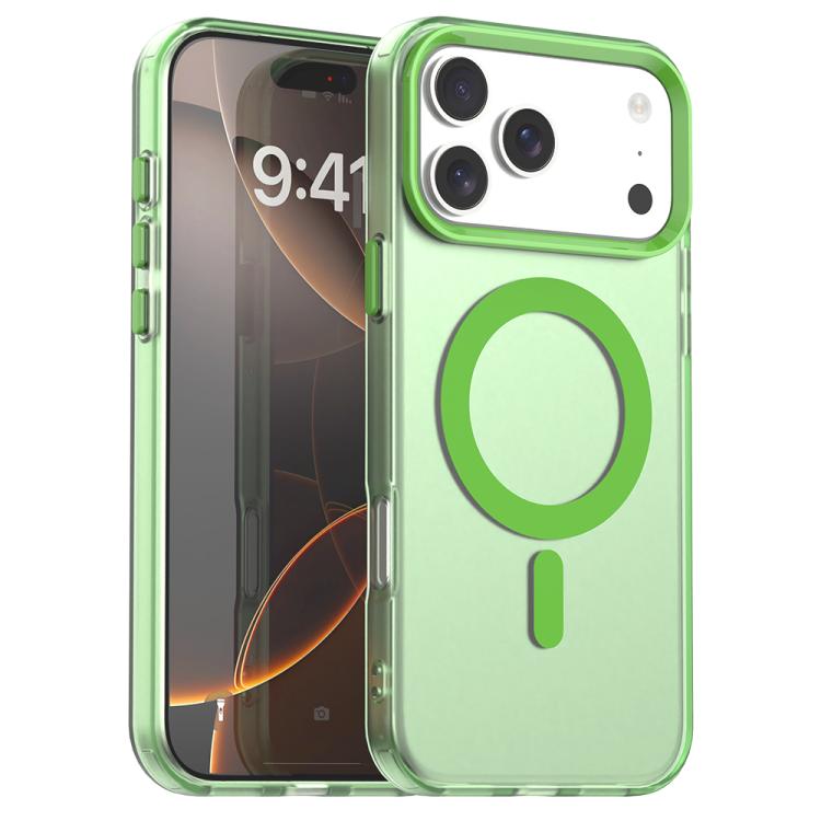 Candy Magsafe PC Hybrid TPU Phone Case, For iPhone 17 Pro, For iPhone 17 Pro C-type, For iPhone 17