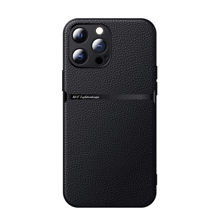 Litchi Leather Magnetic Full Coverage Shockproof Phone Case, For iPhone 14 Pro Max, For iPhone 13 Pro Max, For iPhone 13 Pro, For iPhone 13