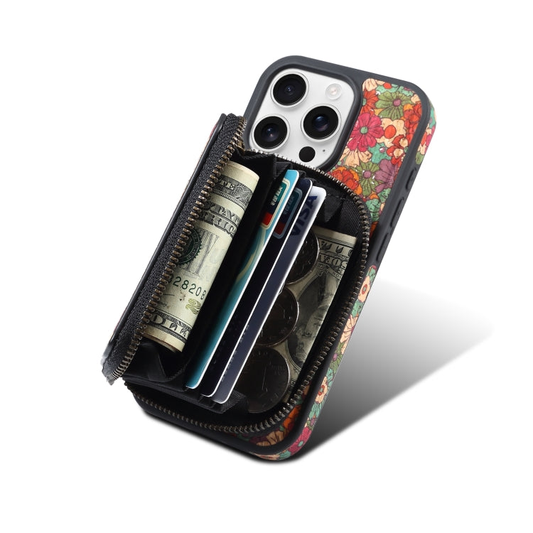 Denior D23 MagSafe Detachable Zipper Wallet Holder Phone Case, For iPhone 16 Pro Max, For iPhone 16 Pro, For iPhone 16 Plus, For iPhone 16, For iPhone 15 Pro Max, For iPhone 15 Pro, For iPhone 15 Plus, For iPhone 15