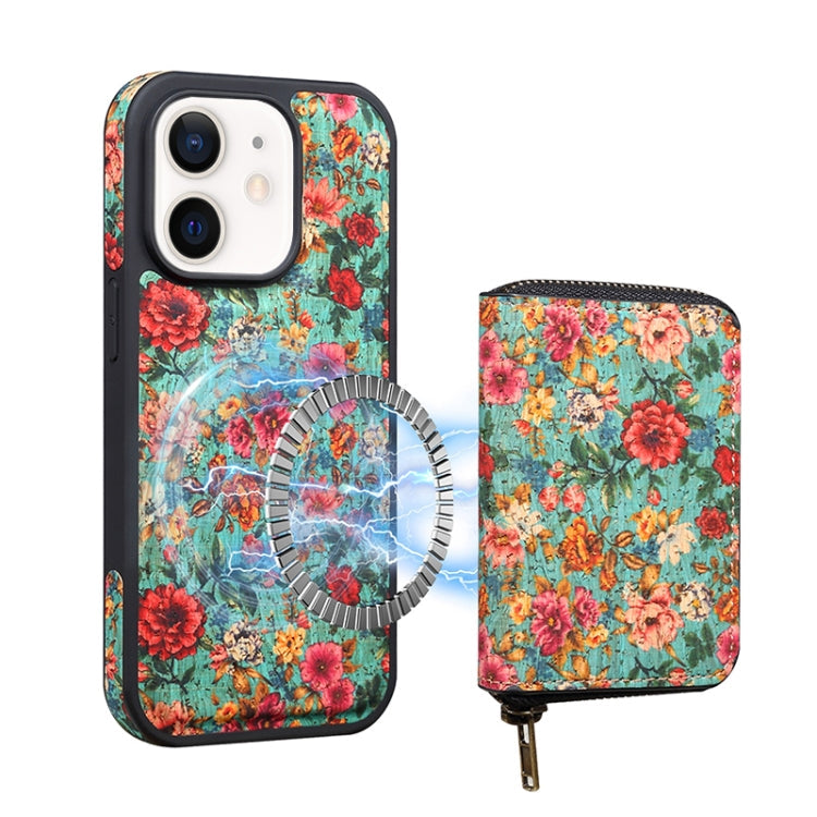 Denior D23 MagSafe Detachable Zipper Wallet Holder Phone Case, For iPhone 14 Plus, For iPhone 14, For iPhone 14 Pro, For iPhone 14 Pro Max, For iPhone 13 Pro Max, For iPhone 13 Pro, For iPhone 13, For iPhone 12