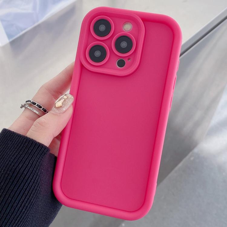 Shockproof Frame Frosted Precise Hole TPU Phone Case, For iPhone 14 Pro, For iPhone 14 Pro Max, For iPhone SE 2022 / 2020 / 8 / 7