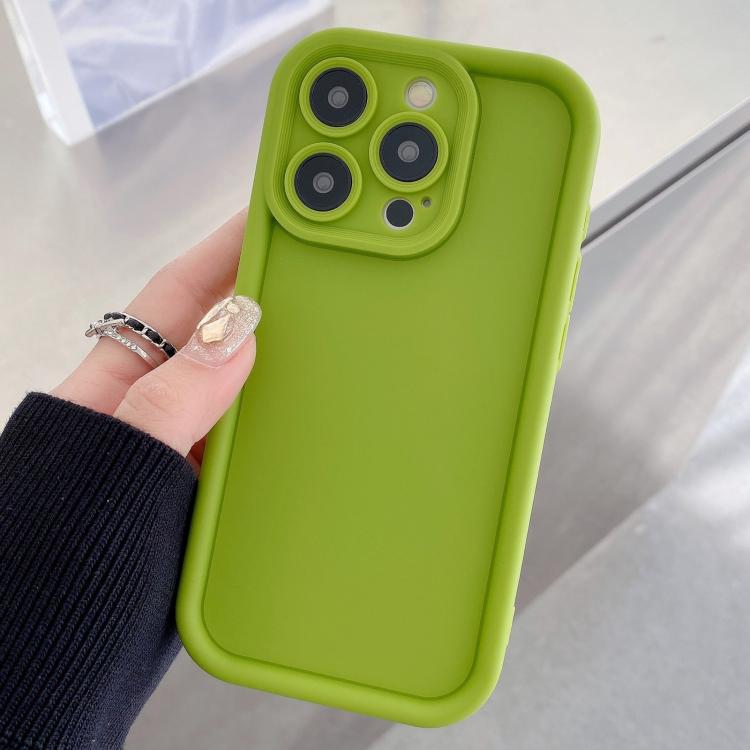 Shockproof Frame Frosted Precise Hole TPU Phone Case, For iPhone 14 Pro, For iPhone 14 Pro Max, For iPhone SE 2022 / 2020 / 8 / 7