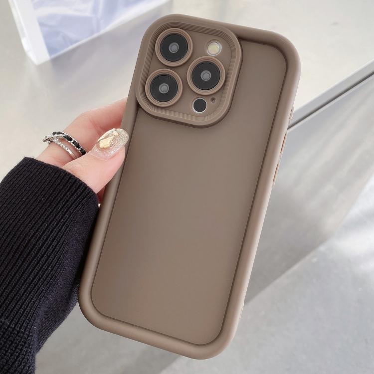 Shockproof Frame Frosted Precise Hole TPU Phone Case, For iPhone 12, For iPhone 12 Pro Max, For iPhone 12 Pro