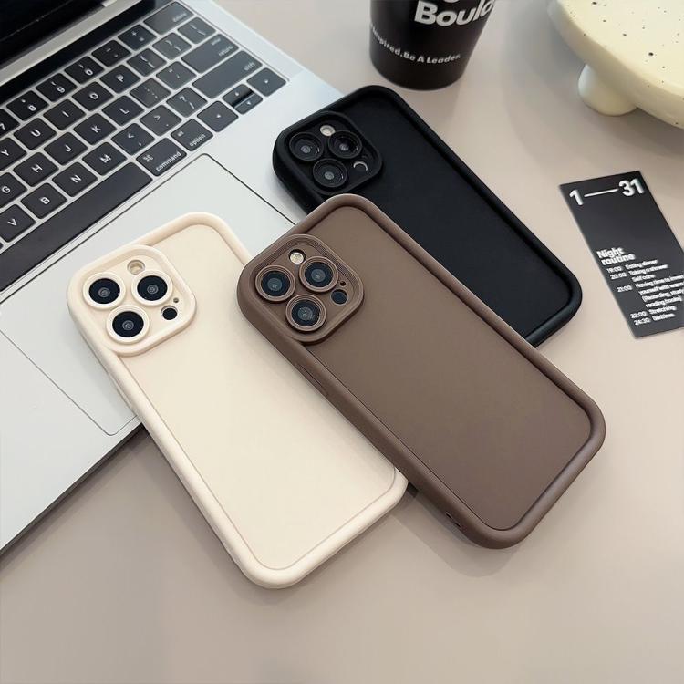 Shockproof Frame Frosted Precise Hole TPU Phone Case, For iPhone 12, For iPhone 12 Pro Max, For iPhone 12 Pro