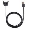xDfind USB-A Port Smart Watch TPE Charging Cable, Length: 1m, For Garmin Vivosmart HR