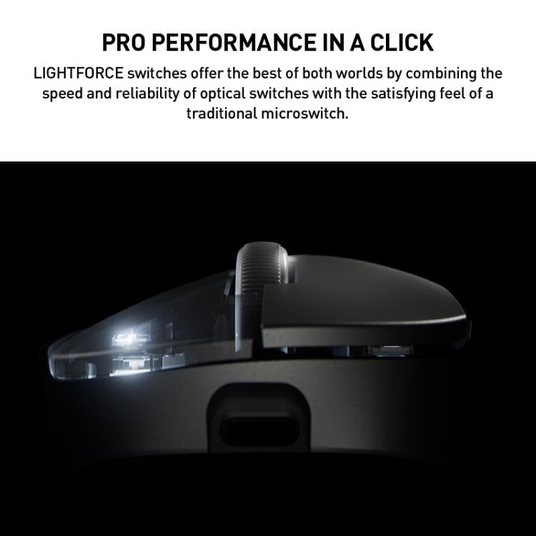 Logitech G Pro X SUPERLIGHT 2 DEX Wireless Gaming Mouse