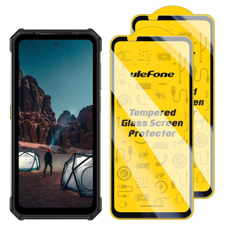 2pcs / Pack Ulefone 9H HD Anti Fingerprint Tempered Glass Screen Protector, For Ulefone Armor 30 / 30 Pro, For Ulefone Armor 34 Pro Projector, For Ulefone Armor X16 / X16 Pro, For Ulefone Armor X32 / X32 Pro 5G, For Ulefone Armor 28 Ultra / Armor 28 Pr...