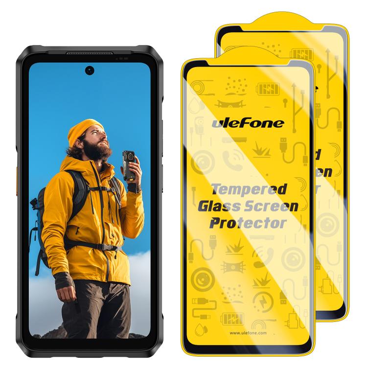 2pcs / Pack Ulefone 9H HD Anti Fingerprint Tempered Glass Screen Protector, For Ulefone Armor 30 / 30 Pro, For Ulefone Armor 34 Pro Projector, For Ulefone Armor X16 / X16 Pro, For Ulefone Armor X32 / X32 Pro 5G, For Ulefone Armor 28 Ultra / Armor 28 Pr...