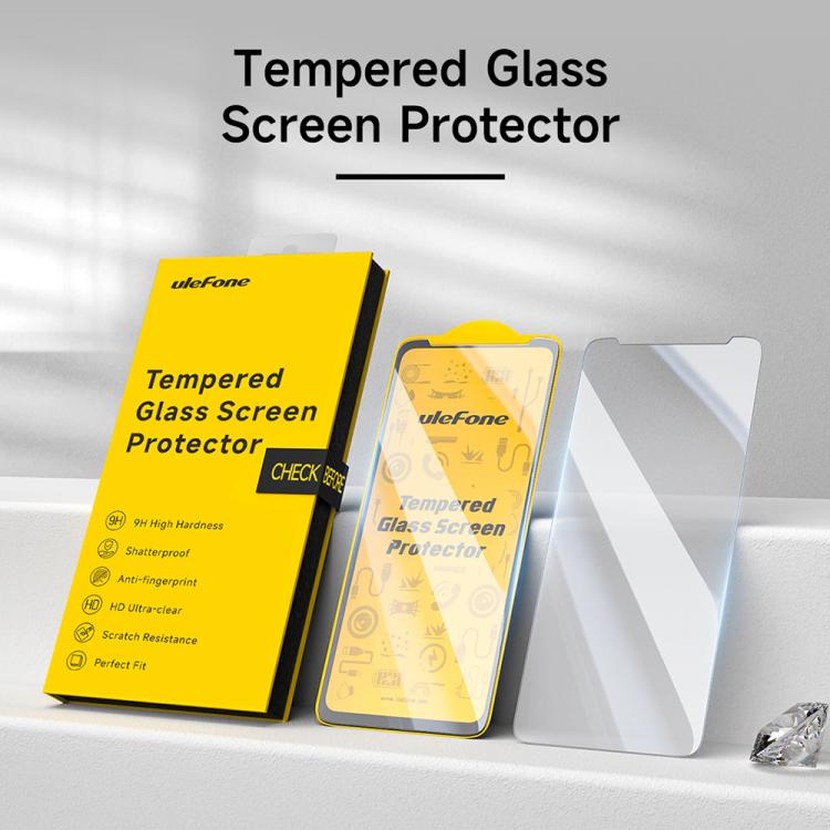 2pcs / Pack Ulefone 9H HD Anti Fingerprint Tempered Glass Screen Protector, For Ulefone Armor 30 / 30 Pro, For Ulefone Armor 34 Pro Projector, For Ulefone Armor X16 / X16 Pro, For Ulefone Armor X32 / X32 Pro 5G, For Ulefone Armor 28 Ultra / Armor 28 Pr...