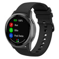 xDfind Flat Pure Color Silicone Watch Band, 18mm
