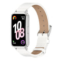 Mijobs Microfiber PU Leather Watch Band, For Huawei Band 10 / 9 / 8