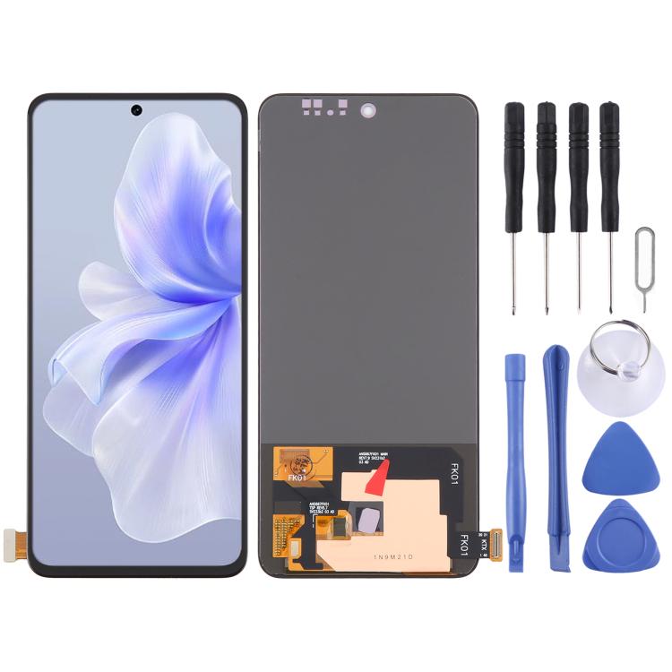 OLED LCD Screen with Digitizer Full Assembly, For vivo Y200 Asia, For vivo Y200 India V2307, For vivo Y200 4G, For vivo Y300 5G V2416, For vivo V40 Lite IDN 5G V2417, For vivo V30 SE 5G, For vivo Y100 4G, For vivo V40 SE 5G, For vivo V30 Lite 4G       ...