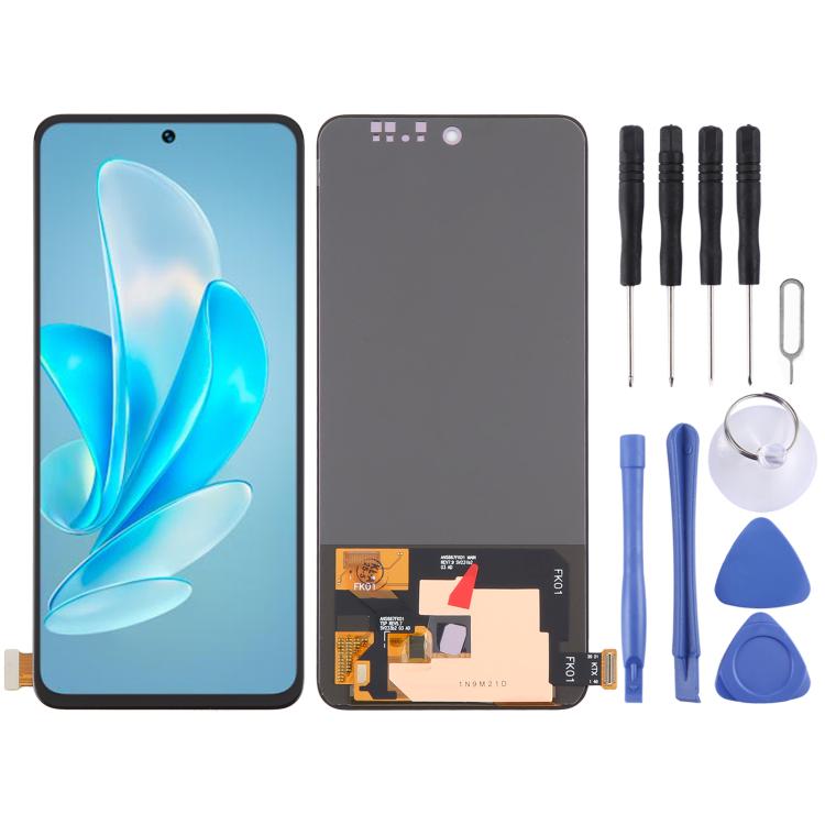 OLED LCD Screen with Digitizer Full Assembly, For vivo Y200 Asia, For vivo Y200 India V2307, For vivo Y200 4G, For vivo Y300 5G V2416, For vivo V40 Lite IDN 5G V2417, For vivo V30 SE 5G, For vivo Y100 4G, For vivo V40 SE 5G, For vivo V30 Lite 4G       ...