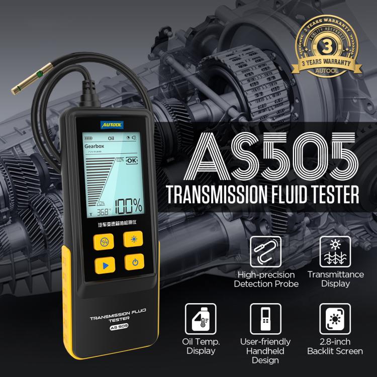 AUTOOL AS505 Car Gearbox Oil Test Detector Transmission Fluid Quality Diagnostic Tool, AS505