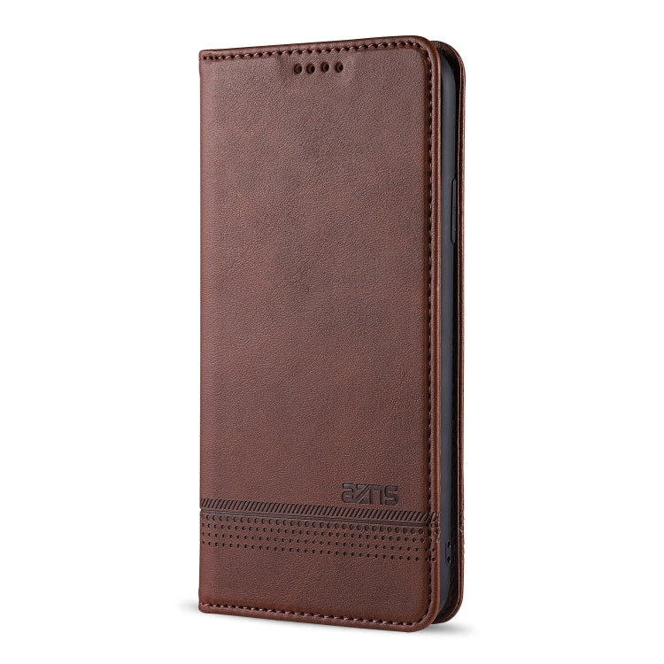AZNS Magnetic Calf Texture Horizontal Flip Leather Case with Card Slots & Holder & Wallet, For iPhone 12 Pro Max, For iPhone 12 / 12 Pro, For iPhone 12 mini, For iPhone 11 Pro Max