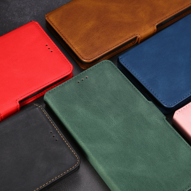Retro Magnetic Closing Clasp Horizontal Flip Leather Case with Holder & Card Slots & Photo Frame & Wallet, For iPhone 6, For iPhone 6 Plus, For iPhone SE 2022 / SE 2020 / 8 / 7, For iPhone 8 Plus / 7 Plus