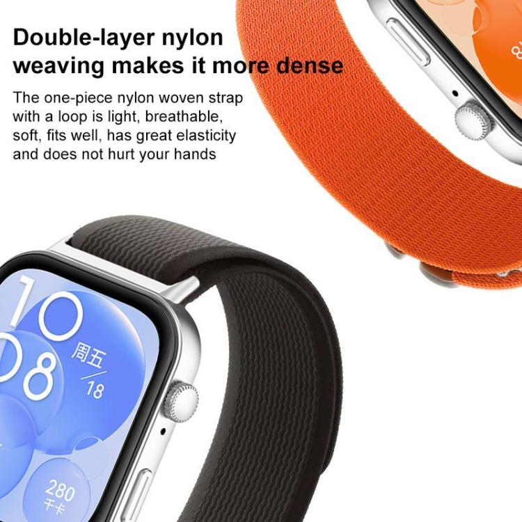 xDfind Nylon Loop Sport Watch Band, For Huawei Watch Fit3 / Fit4 / Fit4 Pro