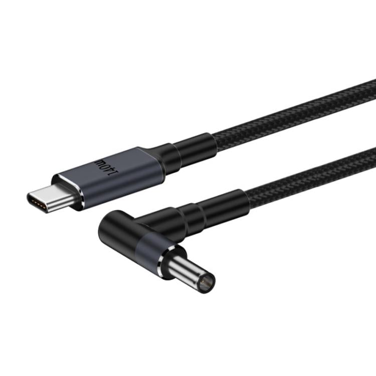 1.8m 140W Type-C to DC Laptop Charging Cable, DC4.5x3.0mm For DELL, DC4.5x3.0mm For HP, DC4.5x3.0mm For ASUS, DC7.4x5.0mm For DELL, DC7.4x5.0mm For HP, DC5.5x2.1mm 28V5A, DC5.5x2.1mm 20V7A, DC5.5x2.5mm 28V5A, DC5.5x2.5mm 20V7A, DC6.0x3.7mm 20V7A