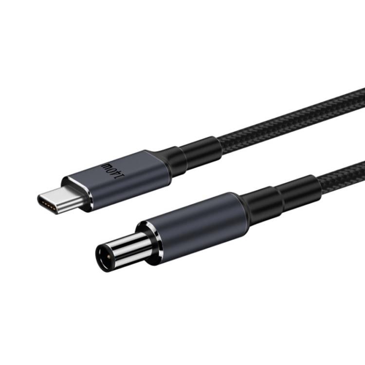 1.8m 140W Type-C to DC Laptop Charging Cable, DC4.5x3.0mm For DELL, DC4.5x3.0mm For HP, DC4.5x3.0mm For ASUS, DC7.4x5.0mm For DELL, DC7.4x5.0mm For HP, DC5.5x2.1mm 28V5A, DC5.5x2.1mm 20V7A, DC5.5x2.5mm 28V5A, DC5.5x2.5mm 20V7A, DC6.0x3.7mm 20V7A