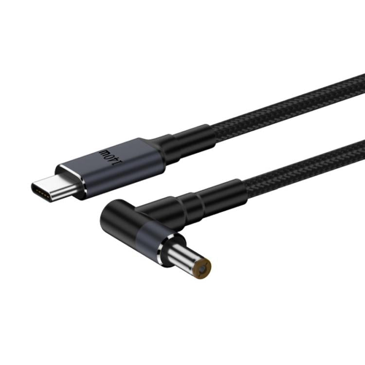 1.8m 140W Type-C to DC Laptop Charging Cable, DC4.5x3.0mm For DELL, DC4.5x3.0mm For HP, DC4.5x3.0mm For ASUS, DC7.4x5.0mm For DELL, DC7.4x5.0mm For HP, DC5.5x2.1mm 28V5A, DC5.5x2.1mm 20V7A, DC5.5x2.5mm 28V5A, DC5.5x2.5mm 20V7A, DC6.0x3.7mm 20V7A