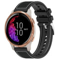 xDfind Hybrid Nylon Braid Silicone Watch Band, 20mm For Garmin?Venu / Venu 2 / SQ / SQ2