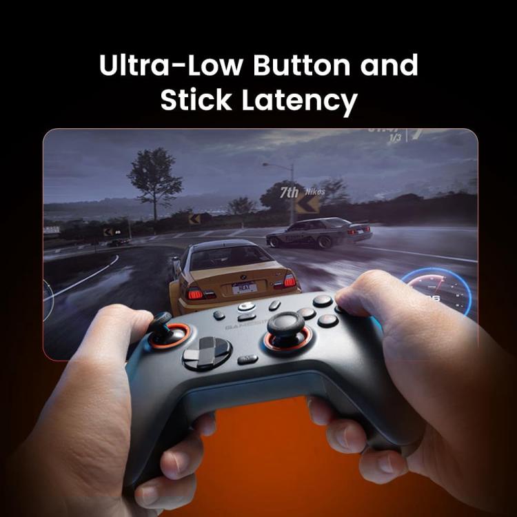 GameSir Nova 2 Lite Tri-Mode Wireless Game Controller for Switch / Steam / PC / iOS / Android, Nova 2 Lite White, Nova 2 Lite Black