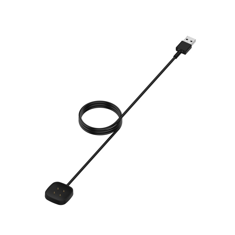 For Fitbit Versa 3 / Fitbit Sense Smart Watch Portable Magnetic Cradle Charger USB Charging Cable, Length:1m