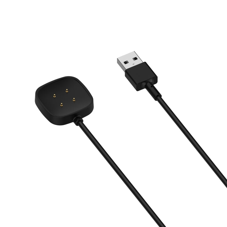 For Fitbit Versa 3 / Fitbit Sense Smart Watch Portable Magnetic Cradle Charger USB Charging Cable, Length:1m