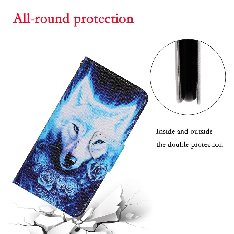 Coloured Drawing Pattern Horizontal Flip PU Leather Case with Holder & Card Slots & Wallet & Lanyard, For iPhone 8 & 7
